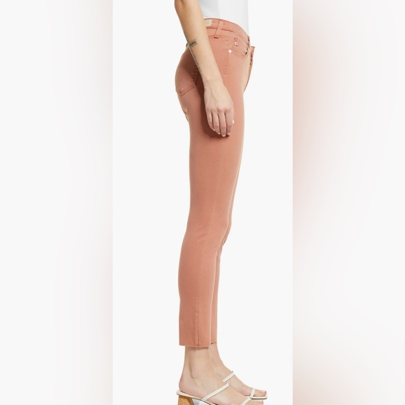 AG Adriano Goldschmied Legging Ankle Skinny Jean in Sulfur Arbor Rose Size 27R - Picture 5 of 14